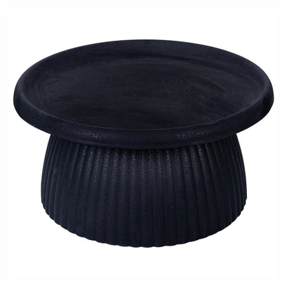 Ghiveci ecologic, Eco-friendly, Naimeed D6409, din materiale minerale, Negru, 35x70x70cm