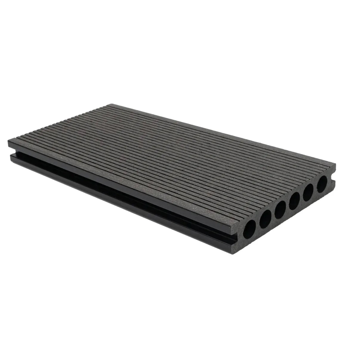 Pardoseala decking terasa din compozit WPC, Naimeed D6485, rezistenta sporita, 290x14x2.5cm, Negru