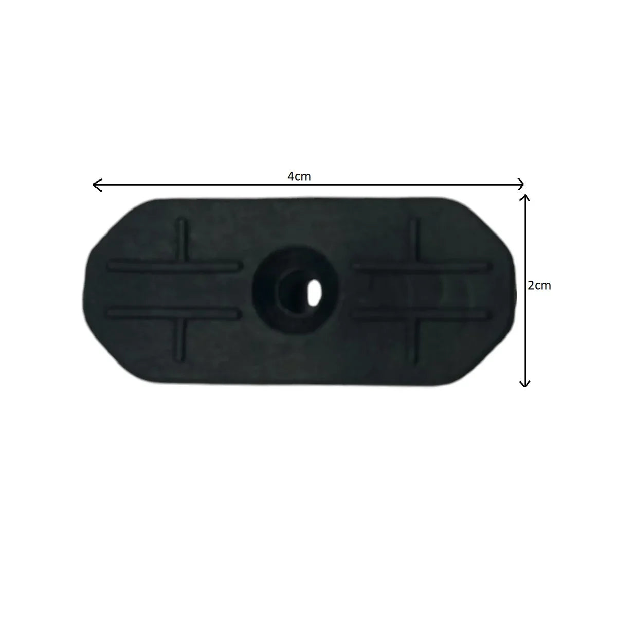 Clema de imbinare -no gap, Naimeed D6488/D6471, 4x2 cm, Negru