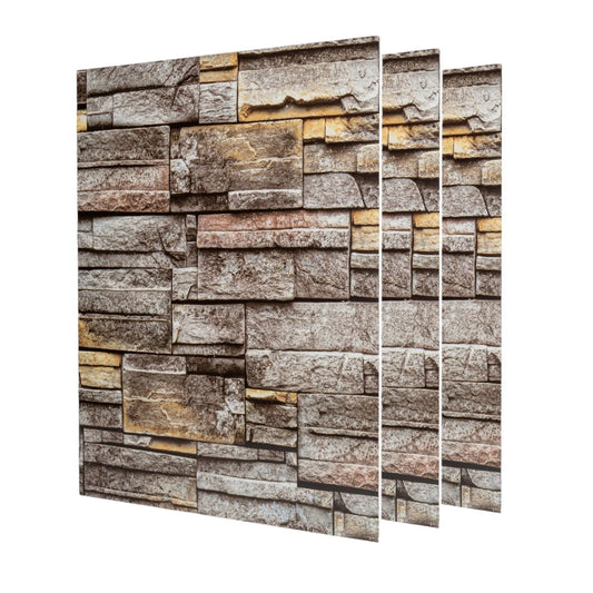 Set 3 panouri Highlight UV, Naimeed D6522, ultrarezistent, flexibil, ignifug, 122x92cm, 2.8mm grosime, tehnologie moderna, rezistent la umezeala