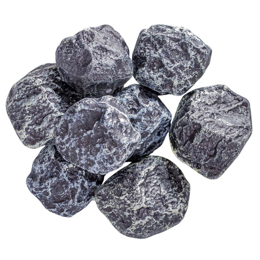 Set 8 x Pietre decorative din polistiren, aspect natural, usor de curatat, Naimeed D6525