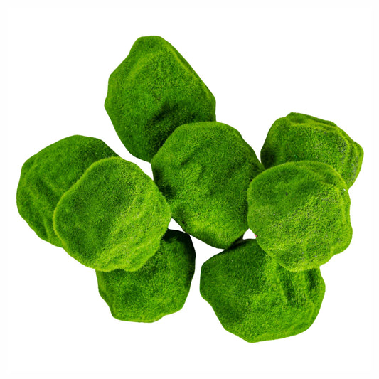 Set 8 x Pietre decorative din polistiren, aspect natural, usor de curatat, Naimeed D6527