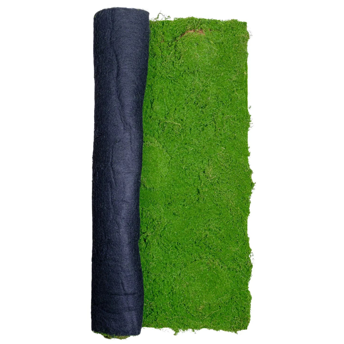 Covor muschi artificial de padure, Naimeed D6538, pentru decorare interioara sau exterioara, Verde, 1000x1000x20mm