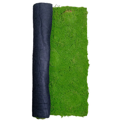Covor muschi artificial de padure, Naimeed D6538, pentru decorare interioara sau exterioara, Verde, 1000x1000x20mm