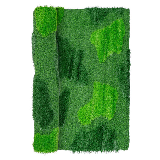 Covor gazon artificial, Naimeed D6544,  pentru decorare interioara sau exterioara, Verde, 1000x900x20mm