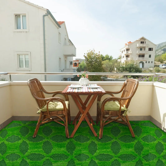 Covor gazon artificial, Naimeed D6545,  pentru decorare interioara sau exterioara, Verde, 1000x900x20mm