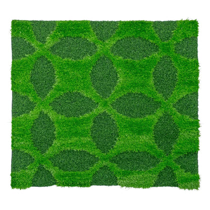 Covor gazon artificial, Naimeed D6545,  pentru decorare interioara sau exterioara, Verde, 1000x900x20mm