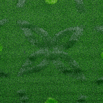 Covor gazon artificial, Naimeed D6546,  pentru decorare interioara sau exterioara, Verde, 1000x900x20mm