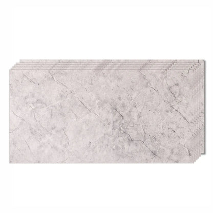 Set 6 panouri decorative, Naimeed D6577, Autoadeziv, aspect mat, suprafata acoperita 1.08 mp, 30x60 cm, Gri