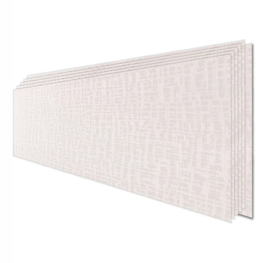 Set 6 panouri decorative, Naimeed D6578, Autoadeziv, aspect mat, suprafata acoperita 1.08 mp, 30x60 cm, Gri