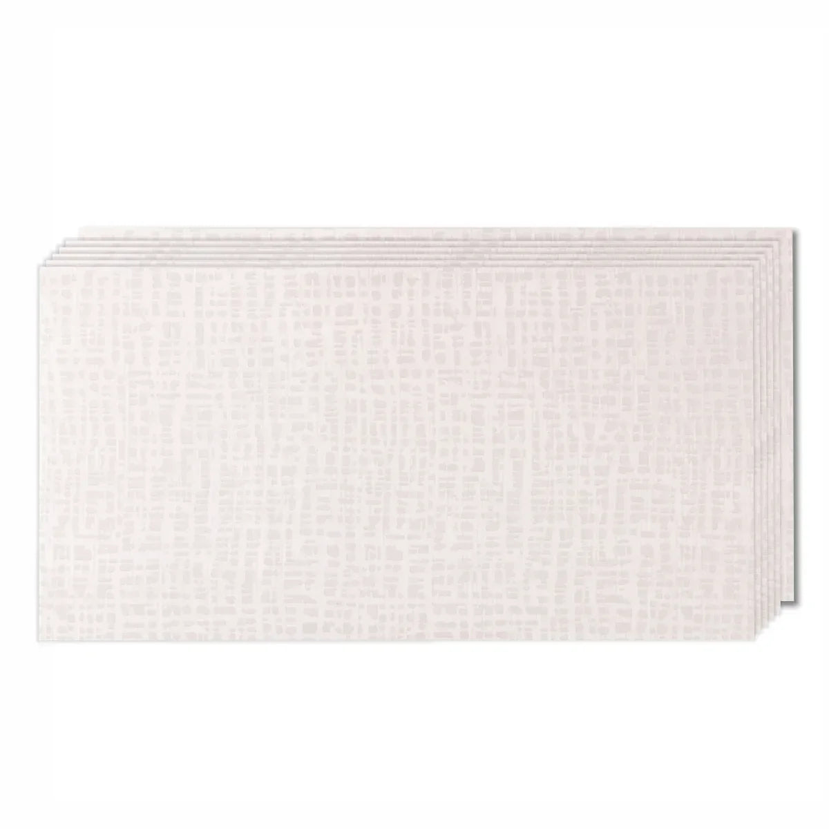 Set 6 panouri decorative, Naimeed D6578, Autoadeziv, aspect mat, suprafata acoperita 1.08 mp, 30x60 cm, Gri