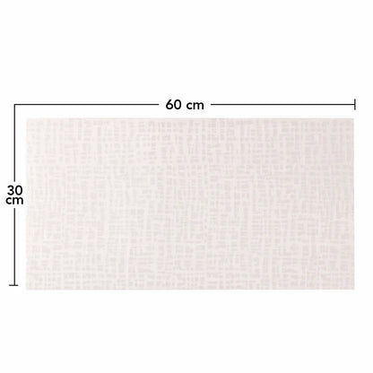 Set 6 panouri decorative, Naimeed D6578, Autoadeziv, aspect mat, suprafata acoperita 1.08 mp, 30x60 cm, Gri