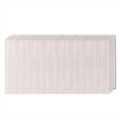 Set 6 panouri decorative, Naimeed D6579, Autoadeziv, aspect mat, suprafata acoperita 1.08 mp, 30x60 cm, Maro
