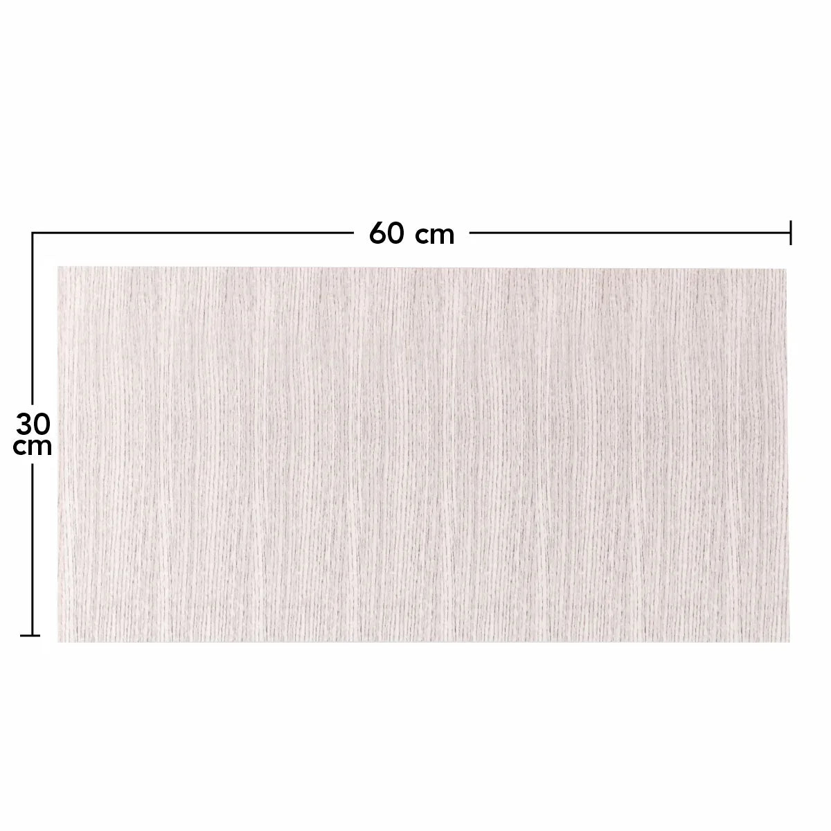 Set 6 panouri decorative, Naimeed D6579, Autoadeziv, aspect mat, suprafata acoperita 1.08 mp, 30x60 cm, Maro