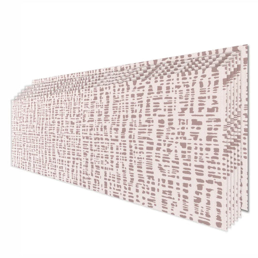 Set 6 panouri decorative, Naimeed D6580, Autoadeziv, aspect mat, suprafata acoperita 1.08 mp, 30x60 cm, Maro