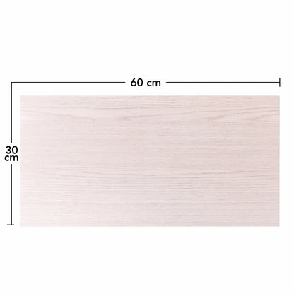 Set 6 panouri decorative, Naimeed D6581, Autoadeziv, aspect mat, suprafata acoperita 1.08 mp, 30x60 cm, Crem