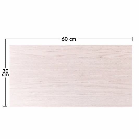 Set 6 panouri decorative, Naimeed D6581, Autoadeziv, aspect mat, suprafata acoperita 1.08 mp, 30x60 cm, Crem