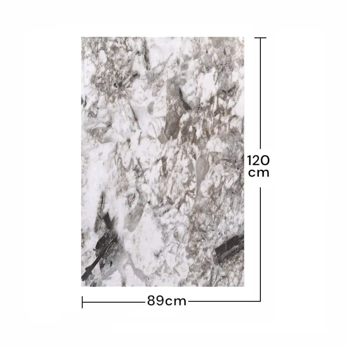 Set 3 panouri cristal carbon, Naimeed D6640, ultrarezistent, flexibil, ignifug, 120x89cm, 5mm grosime, tehnologie moderna, rezistent la umezeala