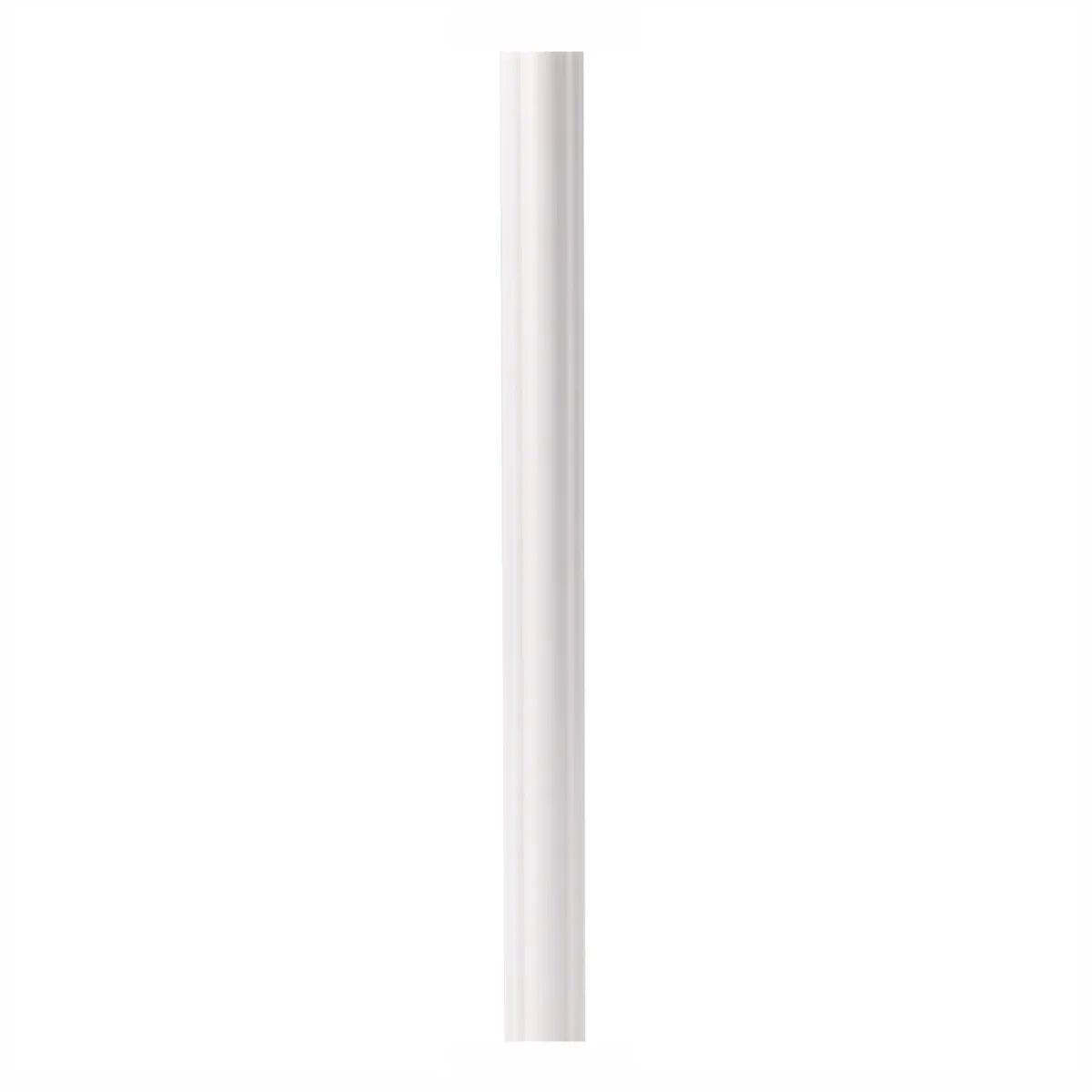 Set 5 Bagheta decorativa, polimer rigid, Naimeed D6691, Alb, 230x2.5x1.25cm