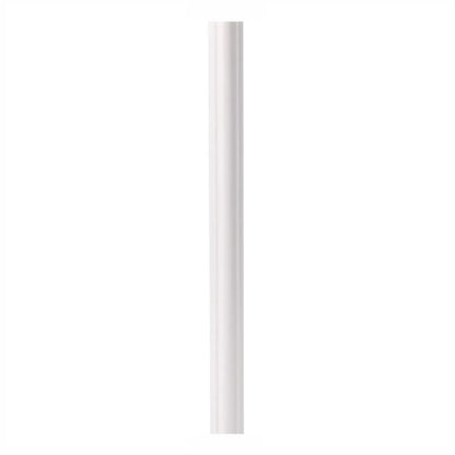 Set 5 Bagheta decorativa, polimer rigid, Naimeed D6691, Alb, 230x2.5x1.25cm