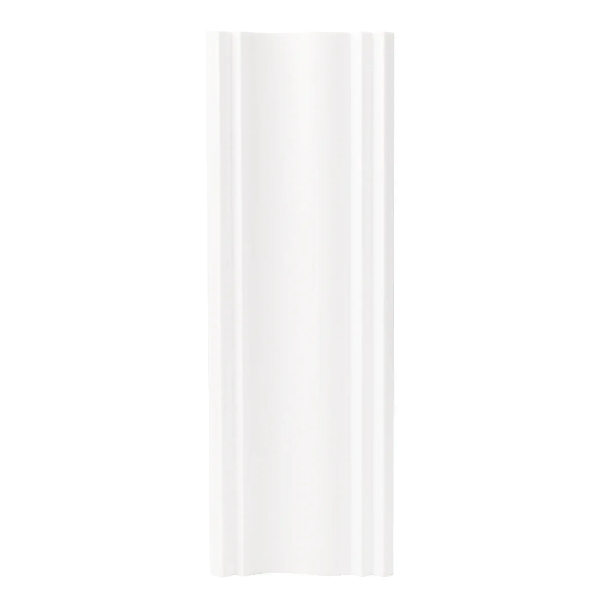 Set 5 plinte decorative, polimer rigid, Naimeed D6697, Alb, 2300x120x15mm