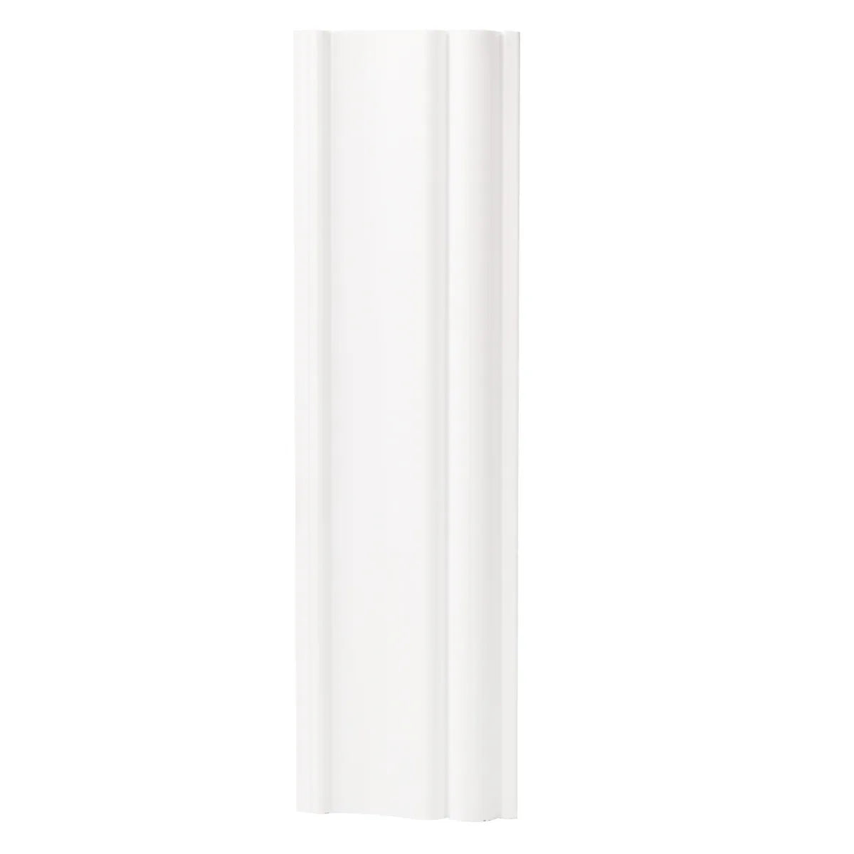 Set 5 plinte decorative, polimer rigid, Naimeed D6698, Alb, 2300x85x25mm