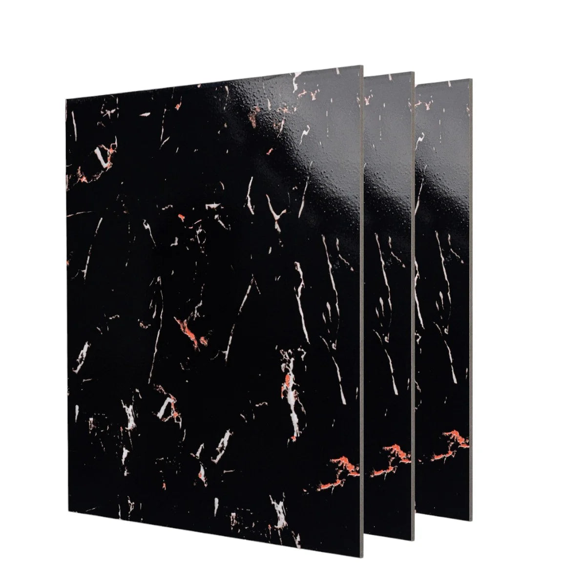 Set 3 panouri cristal carbon, Naimeed D6726, ultrarezistent, flexibil, ignifug, 120x89cm, 5mm grosime, tehnologie moderna, rezistent la umezeala