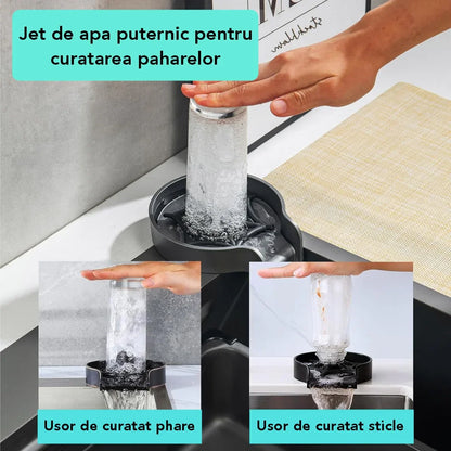 Chiuveta multifunctionala Smart Cuisine, cu accesorii incluse, Naimeed D6747, functii multiple, otel inoxidabil, Gri, 210x750x460mm