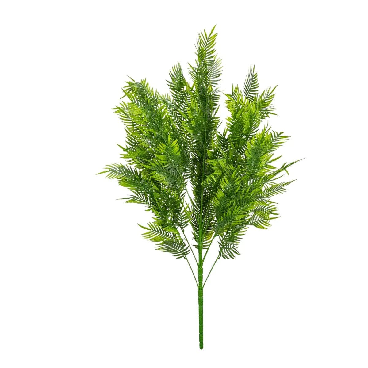 Planta decorativa artificiala, fara ghiveci, tip Areca Palm,  Naimeed D6953, 105 cm, Verde