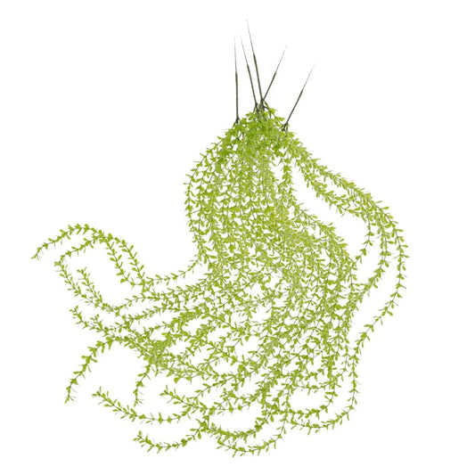 Set 5 plante artificiale curgatoare, 4 fire, lungime 100cm, Naimeed D7009, Verde