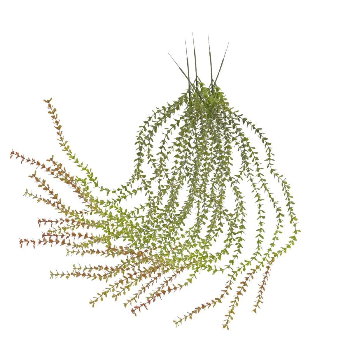 Set 5 plante artificiale curgatoare, 4 fire, lungime 100cm, Naimeed D7010, Rosu