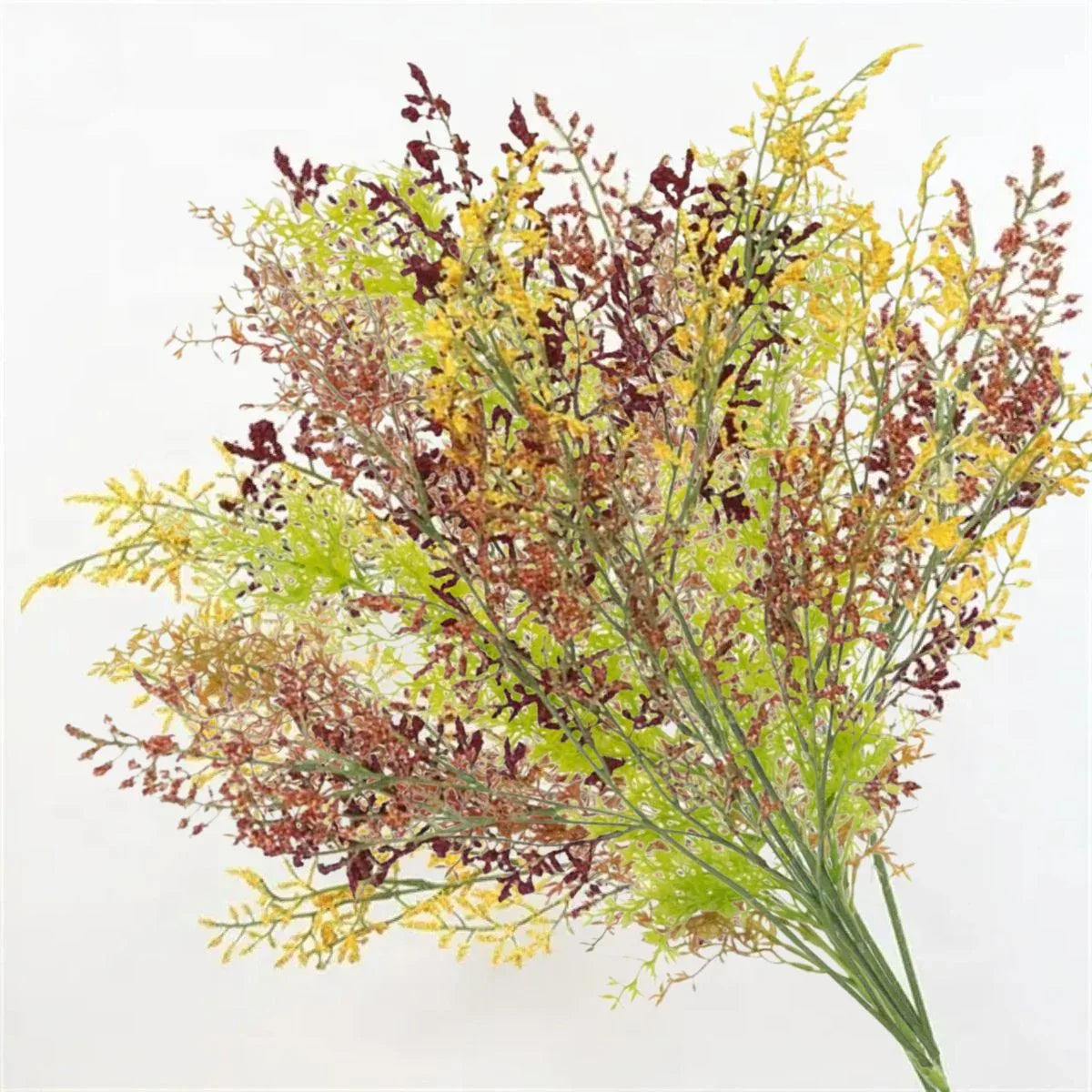 Set 2 plante artificiale curgatoare, 7 fire, lungime 75cm, Naimeed D7011, Verde