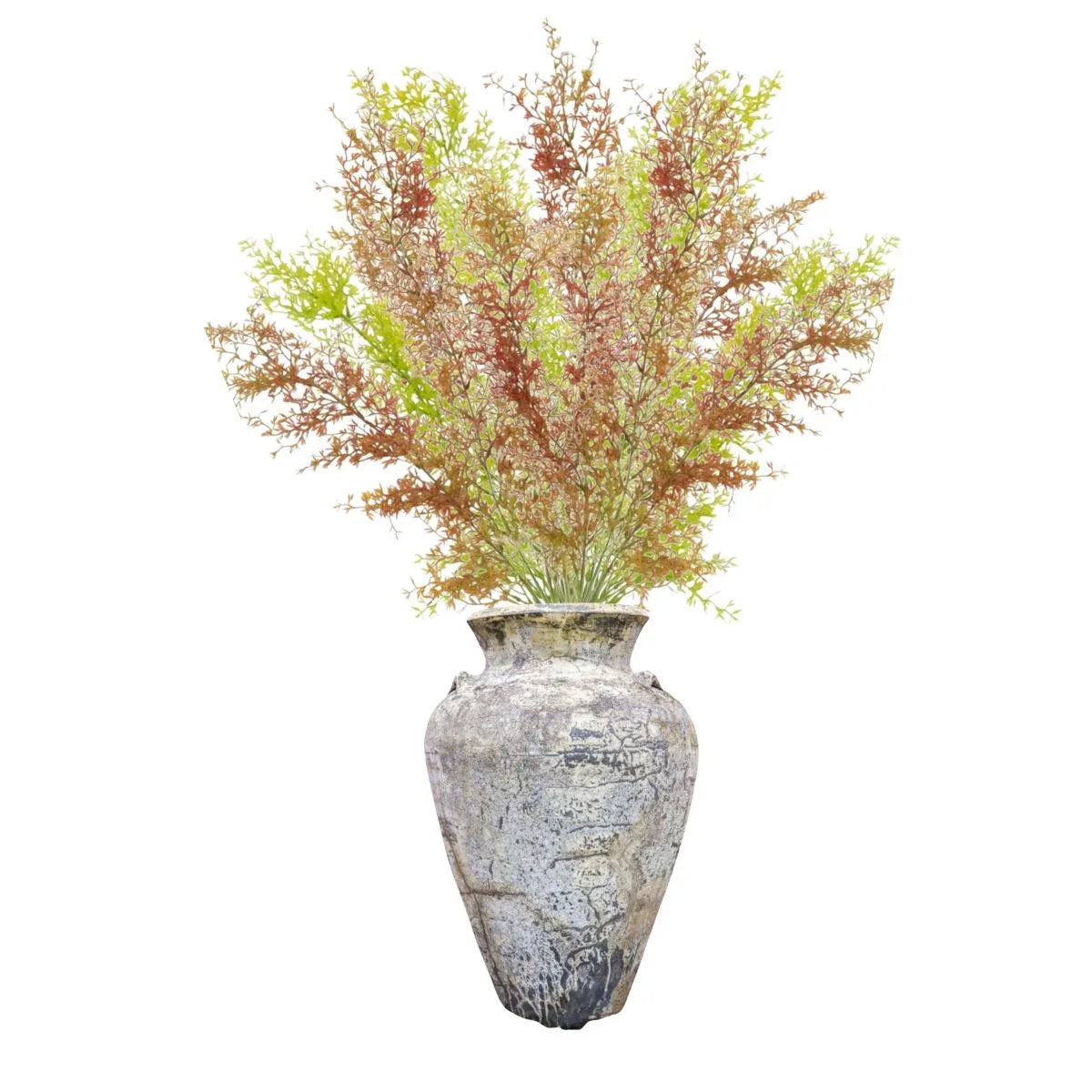 Set 2 plante artificiale curgatoare, 7 fire, lungime 75cm, Naimeed D7011, Verde