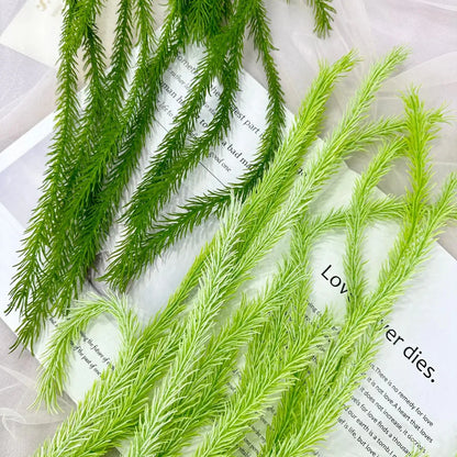 Set 2 plante artificiale curgatoare, 7 fire, lungime 72cm, Naimeed D7014, Rosu