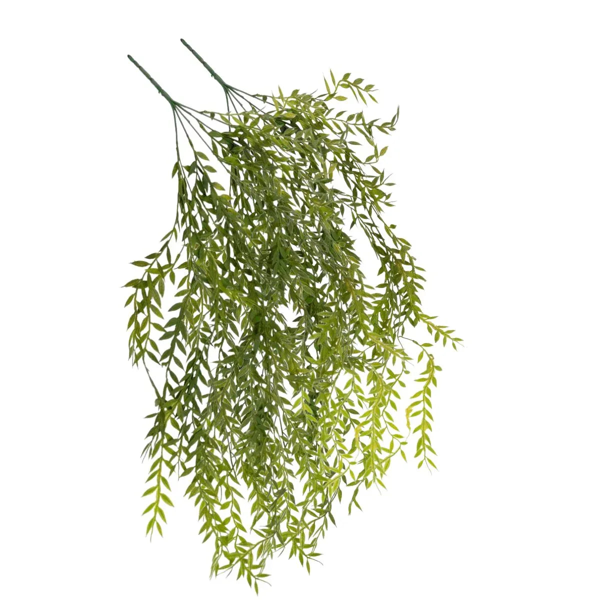 Set 2 plante artificiale curgatoare, 5 fire, lungime 85cm, Naimeed D7017, Verde