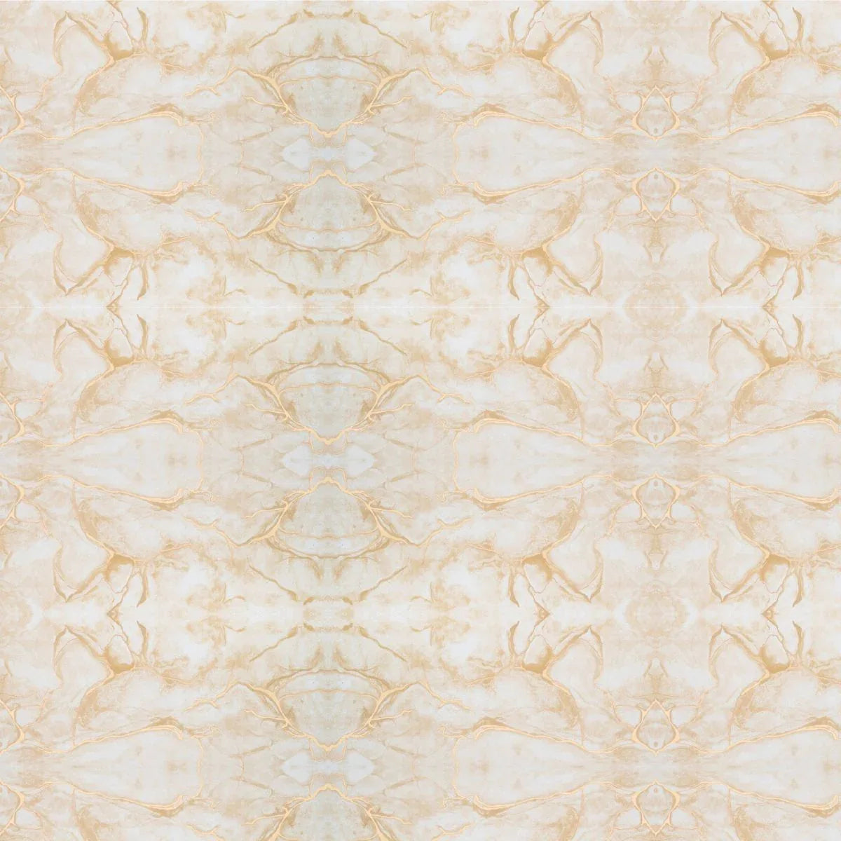 Set 6 panouri decorative autoadezive cu folie de aluminiu, efect marmura,  suprafata acoperita 1.08 m², Naimeed D7107, 60x30 cm, Crem