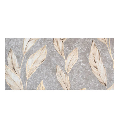 Set 6 panouri decorative autoadezive cu folie de aluminiu, efect marmura,  suprafata acoperita 1.08 m², Naimeed D7114, 60x30 cm, Gri