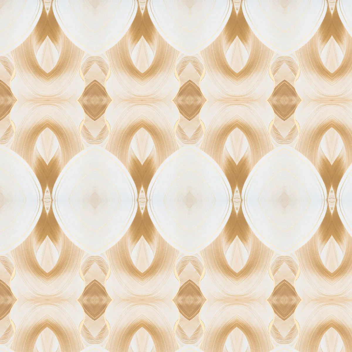 Set 6 panouri decorative autoadezive cu folie de aluminiu, efect marmura,  suprafata acoperita 1.08 m², Naimeed D7119, 60x30 cm, Crem