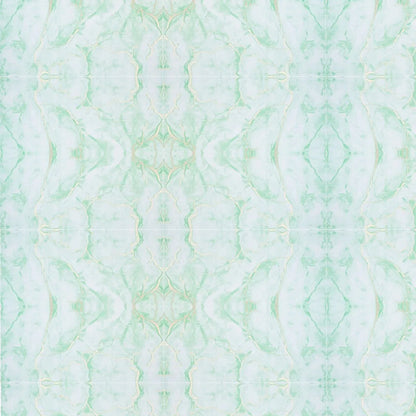 Set 6 panouri decorative autoadezive cu folie de aluminiu, efect marmura,  suprafata acoperita 1.08 m², Naimeed D7122, 60x30 cm, Verde deschis