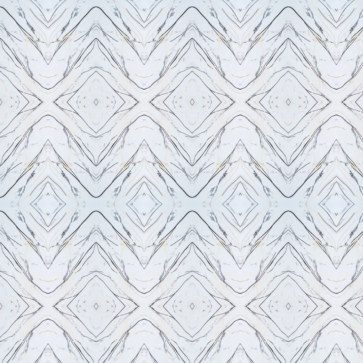 Set 6 panouri decorative autoadezive cu folie de aluminiu, efect marmura,  suprafata acoperita 1.08 m², Naimeed D7123, 60x30 cm, Gri deschis