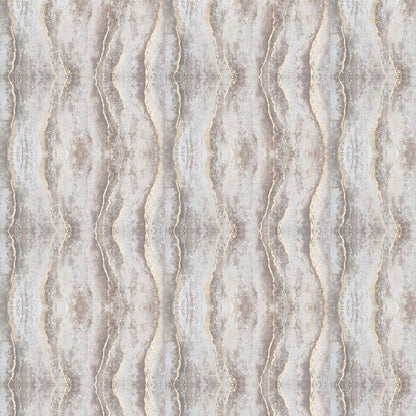 Set 6 panouri decorative autoadezive cu folie de aluminiu, efect marmura,  suprafata acoperita 1.08 m², Naimeed D7128, 60x30 cm, Maro deschis