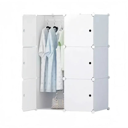 Dulap Modular, 6 Usi, D7152, Alb