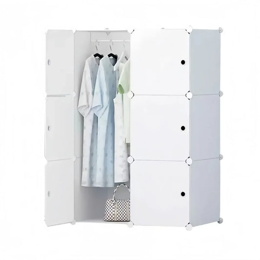 Dulap Modular, 6 Usi, D7152, Alb