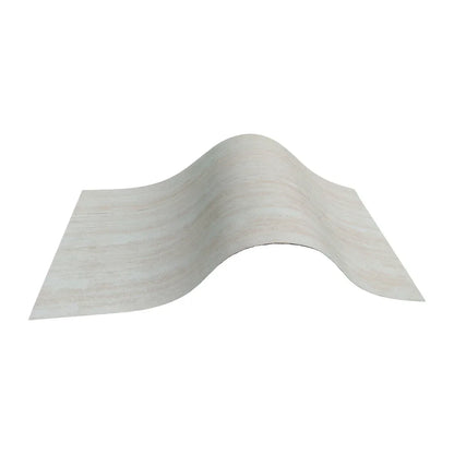 Set 16 panouri decorative din praf de piatra, Naimeed D7307, ignifuge, strat protector ceramic, rezistente la razele UV, 120x60x0.2 cm, bej travertin