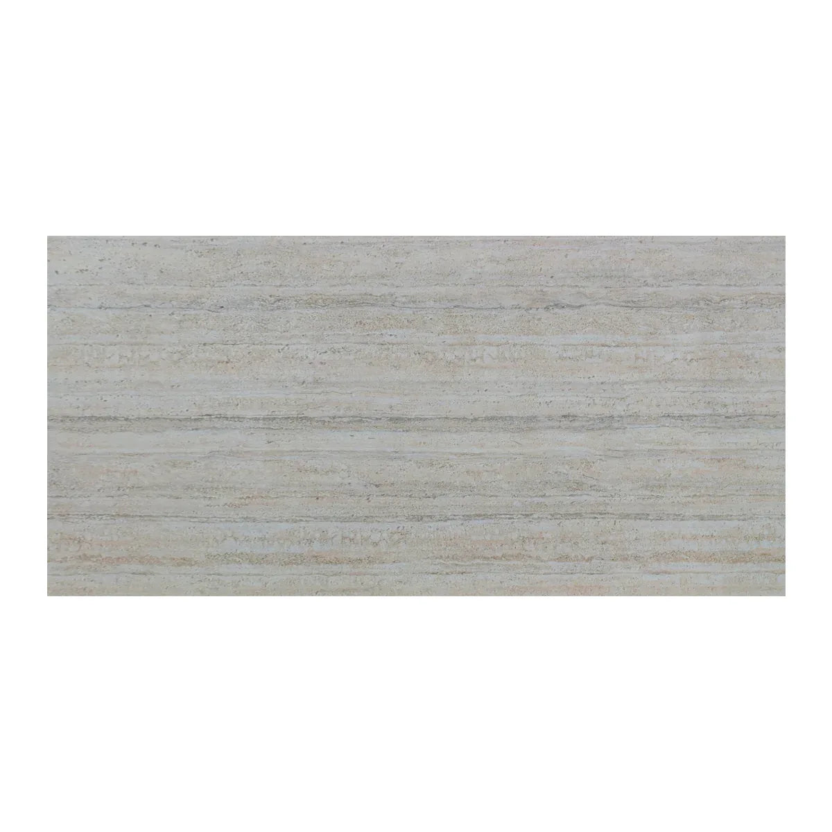 Panou decorativ din praf de piatra, Naimeed D7310, flexibil, ignifug, strat protector ceramic, rezistent la razele UV, 120x60x0.2 cm, alb bejuit
