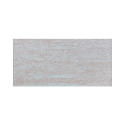Panou decorativ din praf de piatra, Naimeed D7311, flexibil, ignifug, strat protector ceramic, rezistent la razele UV, 120x60x0.2 cm, bej rozaliu