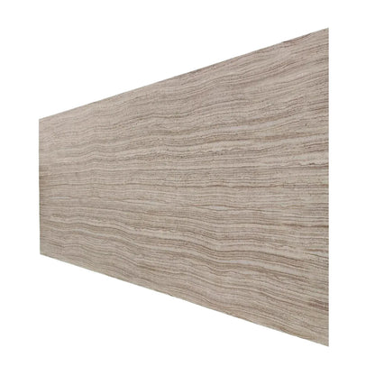 Set 8 panouri decorative din praf de piatra, Naimeed D7312, flexibile, ignifuge, strat protector ceramic, rezistente la razele UV, 120x60x0.2 cm, cappuccino