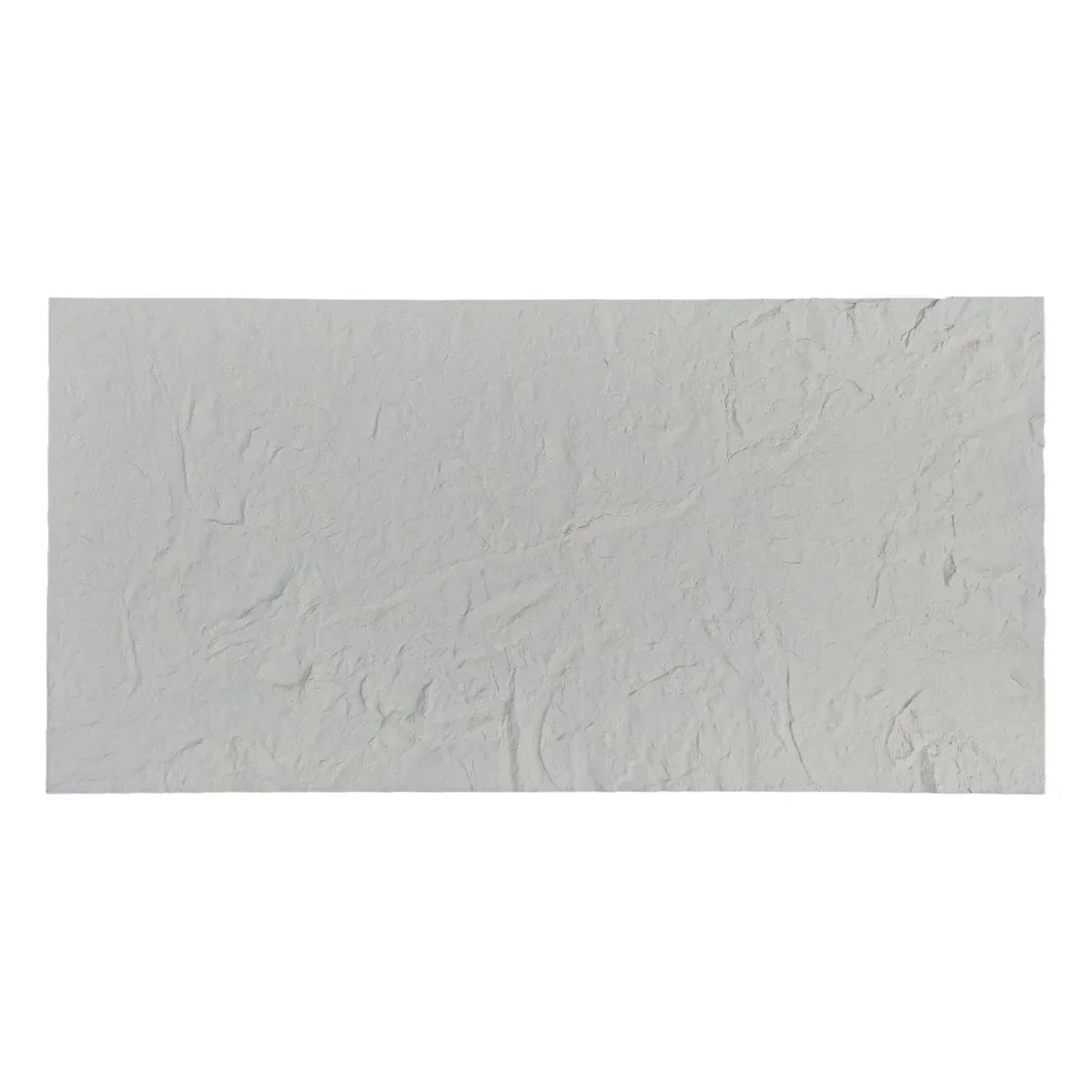 Set 4 panouri decorative din praf de piatra, Naimeed D7316, flexibile, ignifuge, strat protector ceramic, rezistente la razele UV, 120x60x0.2 cm, alb