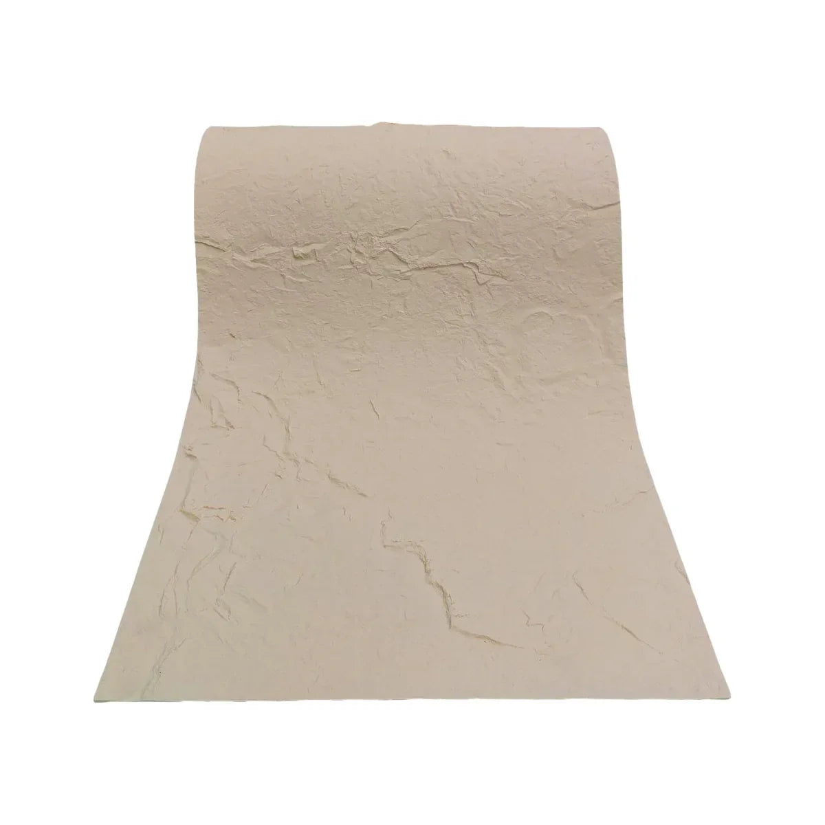 Panou decorativ din praf de piatra, Naimeed D7317, flexibil, ignifug, strat protector ceramic, rezistente la razele UV, 120x60x0.2 cm, crem