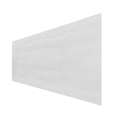 Panou decorativ din praf de piatra, Naimeed D7321,flexibil, ignifug, strat protector ceramic, rezistent la razele UV, 120x60x0.2 cm, alb